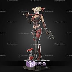 Harley Quinn Arkham City STL Files
