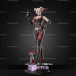 Harley Quinn Arkham City STL Files
