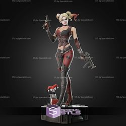 Harley Quinn Arkham City STL Files