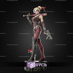 Harley Quinn Arkham City STL Files