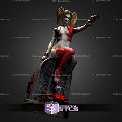 Harley Quinn Pointing Gun NSFW STL Files