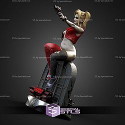 Harley Quinn Pointing Gun NSFW STL Files