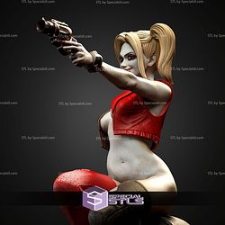 Harley Quinn Pointing Gun NSFW STL Files