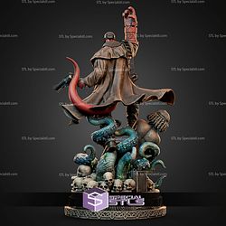 Hellboy Fire and Gun 550mm STL Files
