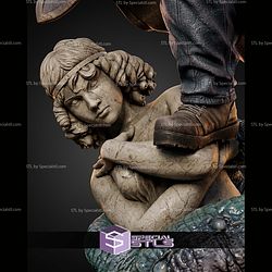 Hellboy Fire and Gun 550mm STL Files