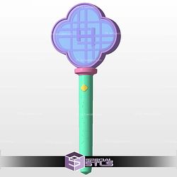 Huntrix Saja Boys Fan Light Stick STL Files