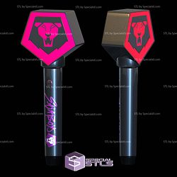 Huntrix Saja Boys Fan Light Stick STL Files