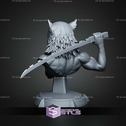 Inosuke Demon Slayer Bust 135mm STL Files