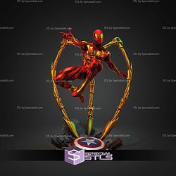 Iron Spidey Shield Base STL Files