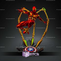 Iron Spidey Shield Base STL Files