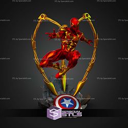 Iron Spidey Shield Base STL Files