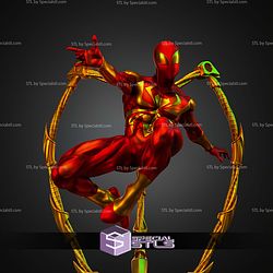 Iron Spidey Shield Base STL Files