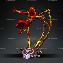 Iron Spidey Shield Base STL Files