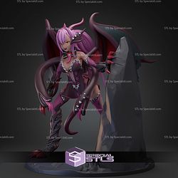 Jabberwock Monster Girl 213mm STL Files