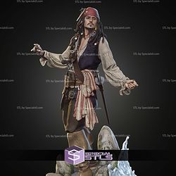 Jack Sparrow 191mm STL Files