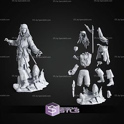 Jack Sparrow 191mm STL Files