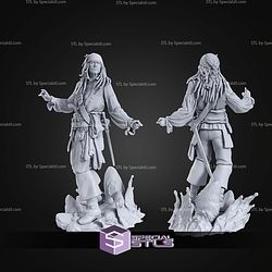 Jack Sparrow 191mm STL Files