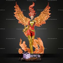 Jean Grey Phoenix 418mm STL Files