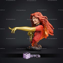 Jean Grey Phoenix Bust 117mm STL Files