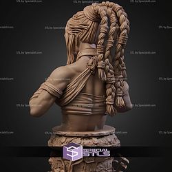 Jingwei the Monk Bust V2 STL Files