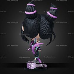 Juri Street Fighter Funko STL Files