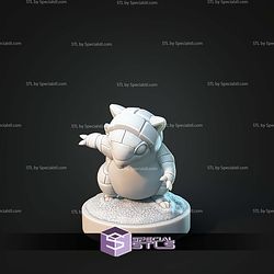 Kaiju Pokemon Alolan Sandslash STL Files