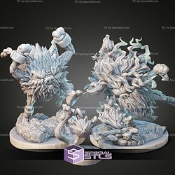 Kaiju Pokemon Annihilape Mankey Primeape STL Files