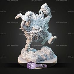 Kaiju Pokemon Annihilape Mankey Primeape STL Files