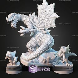Kaiju Pokemon Baxcalibur STL Files