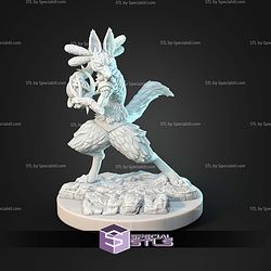 Kaiju Pokemon Fighting Dog Lucario STL Files