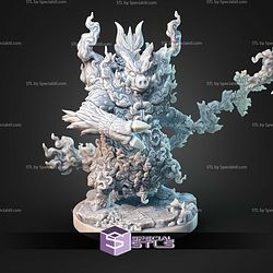 Kaiju Pokemon Fire Boar Emboar STL Files