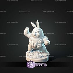 Kaiju Pokemon Fire Boar Emboar STL Files