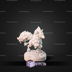 Kaiju Pokemon Galar Rapidash STL Files