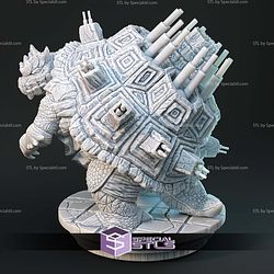 Kaiju Pokemon Gigantamax Blastoise STL Files