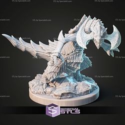Kaiju Pokemon Haxorus STL Files