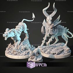 Kaiju Pokemon Hell Hound Houndoom STL Files