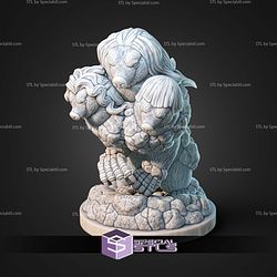 Kaiju Pokemon Mega Dugtrio Dugtrio STL Files