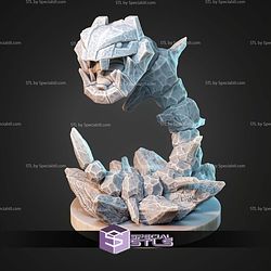 Kaiju Pokemon MegaSteelix Steelix Onix STL Files