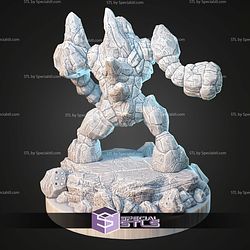 Kaiju Pokemon Regirock STL Files