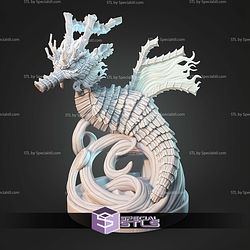 Kaiju Pokemon Seahorse Kingdra STL Files