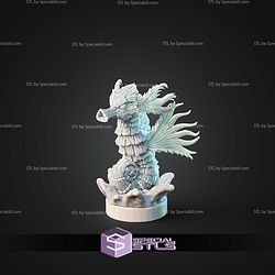 Kaiju Pokemon Seahorse Kingdra STL Files