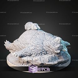 Kaiju Pokemon Snorlax Gmax Snorlax STL Files