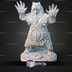 Kaiju Pokemon Ursaring Ursaluna Bloodmoon Ursaluna STL Files