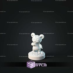 Kaiju Pokemon Ursaring Ursaluna Bloodmoon Ursaluna STL Files