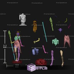 Keyleth 313mm the Legend of Vox Machina STL Files