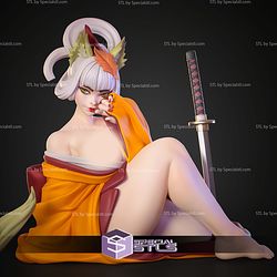 Kiku the Fox Spirit STL Files