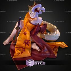 Kiku the Fox Spirit STL Files