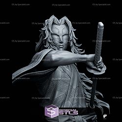 Kokushibo Demon Slayer Bust 178mm STL Files