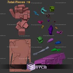 Kouzuki Kallen Attack 171mm STL Files