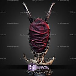 Krampus Portrait Bust 193mm STL Files